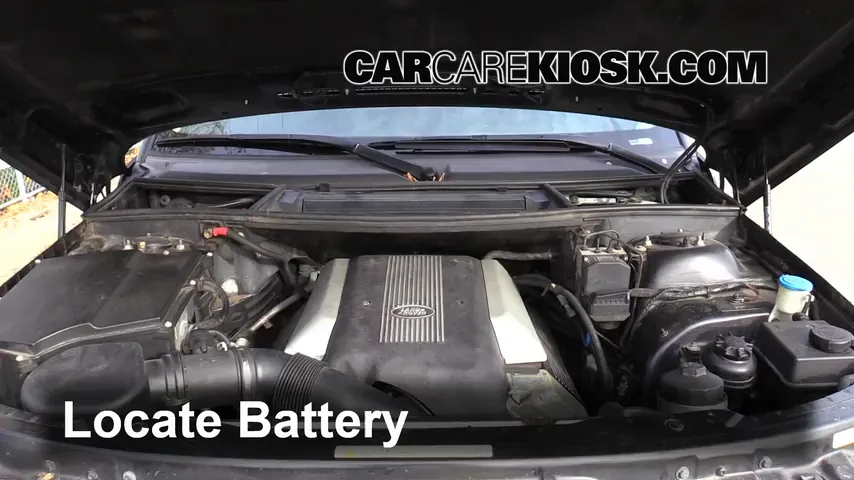 2004 Land Rover Range Rover HSE 4.4L V8 Battery Replace